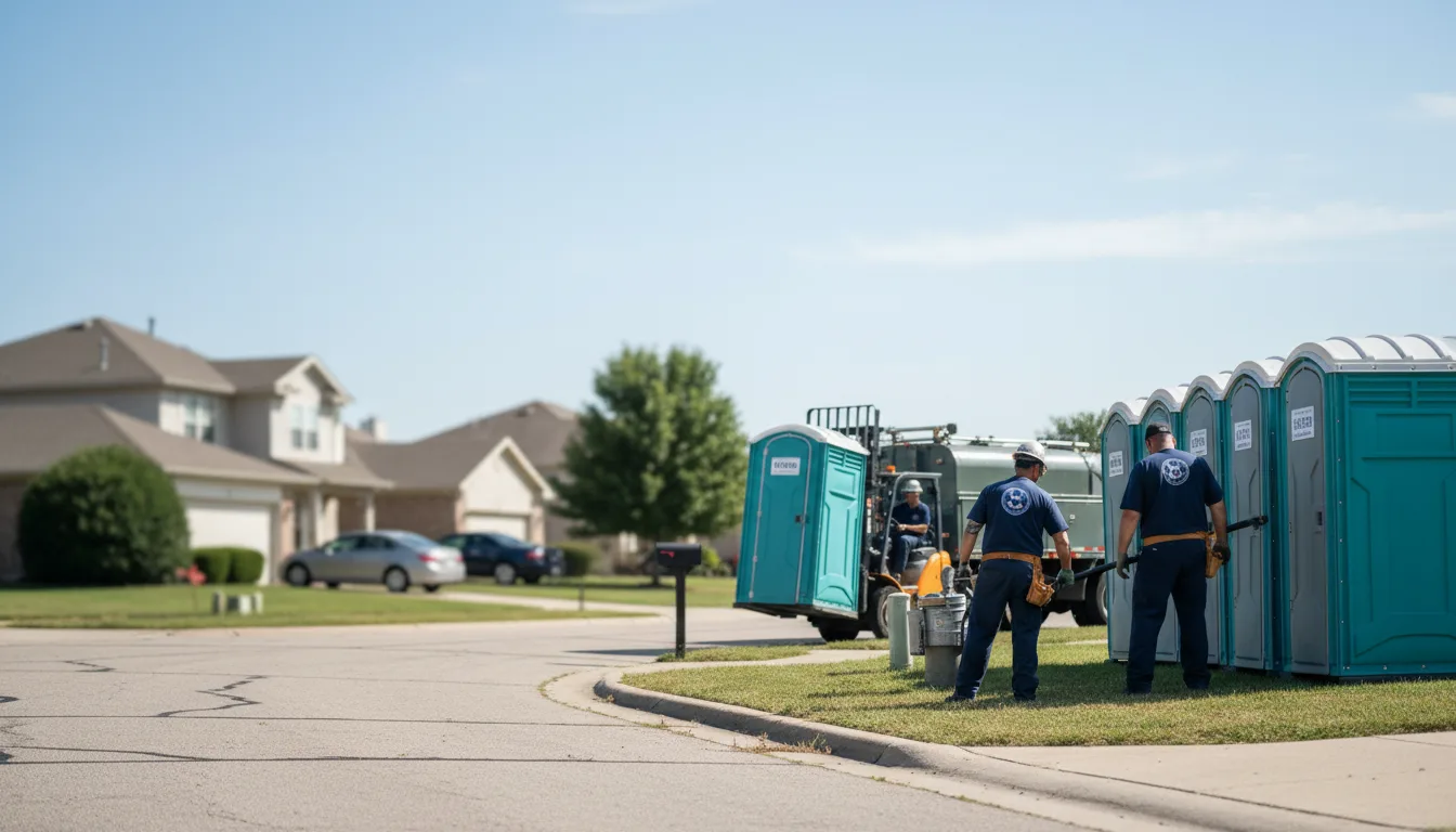 Porta Potty Rental in Kirkwood, IL near me